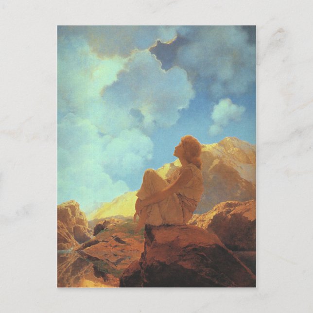 Carte Postale Matin (Printemps), Maxfield Parrish Fine Art (Devant)