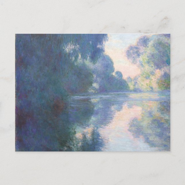 Carte Postale Matinee sur la Seine, 1897 (huile sur toile) (Devant)