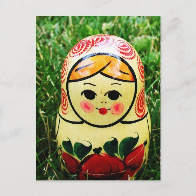 Carte Postale Matryoshka Art populaire ukrainien (Devant)