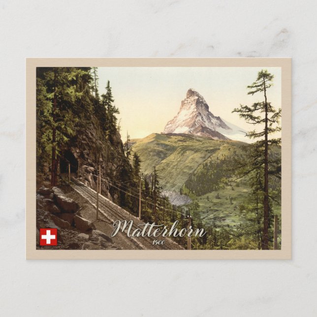 Carte Postale Matterhorn Alpes suisses Suisse (Devant)