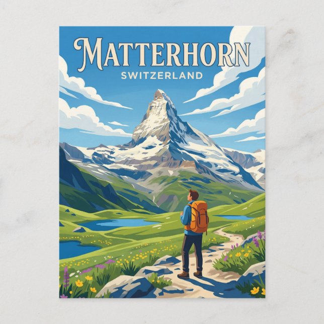 Carte Postale Matterhorn Suisse (Devant)