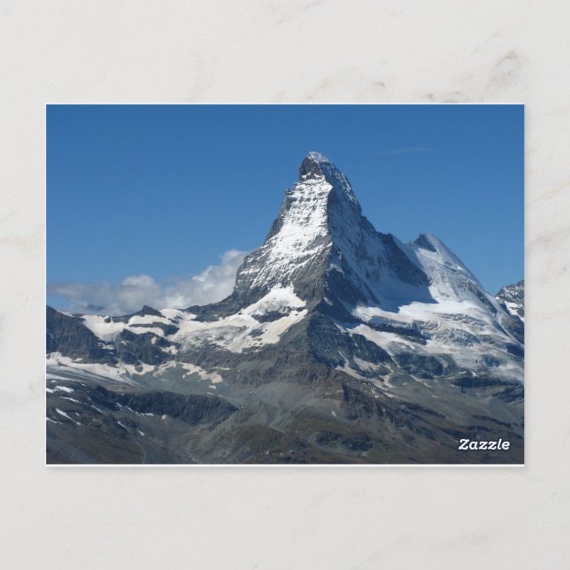 Carte postale Matterhorn Swiss Alps (Dos)