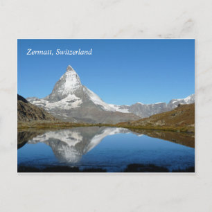 Carte postale Matterhorn Zermatt Suisse
