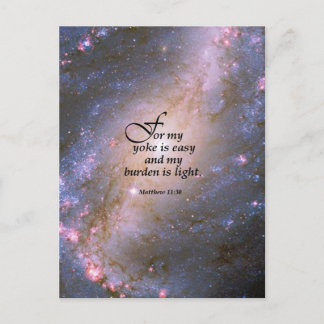 Carte Postale Matthieu 11:30