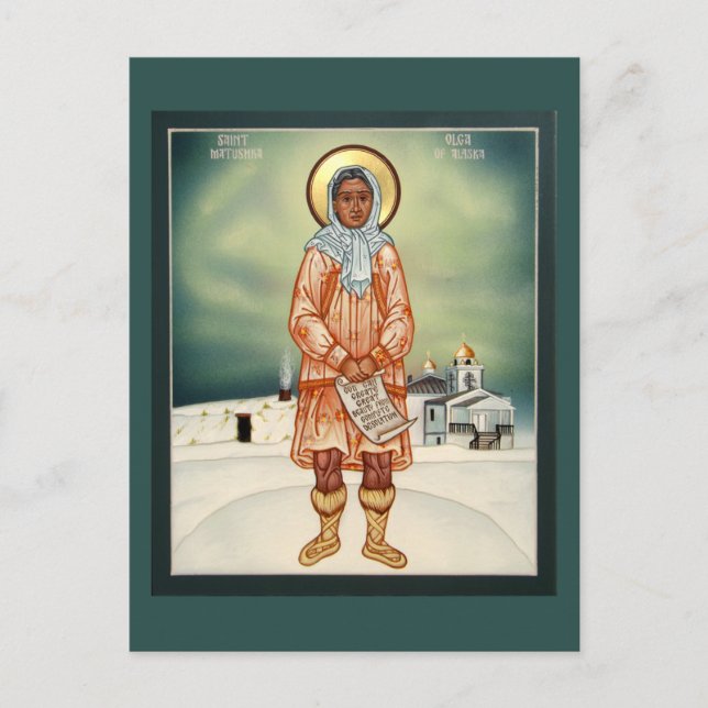 Carte Postale Matushka Olga of Alaska Prayer Card (Devant)