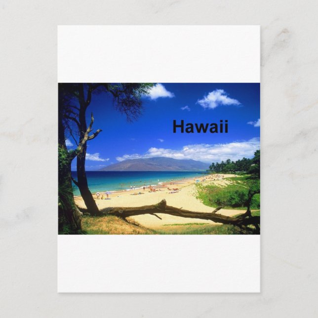 Carte Postale Maui Hawaii Kihei Beach (St.K.) (Devant)