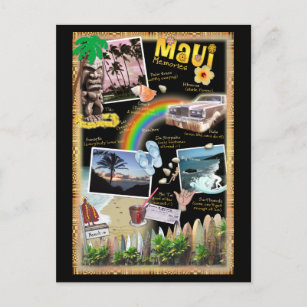 Carte Postale Maui souvenirs