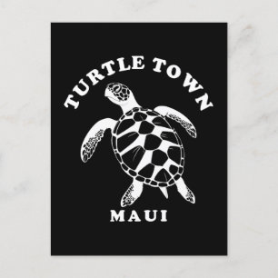 Carte Postale Maui Turtle Town