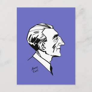 Carte Postale Maurice Ravel