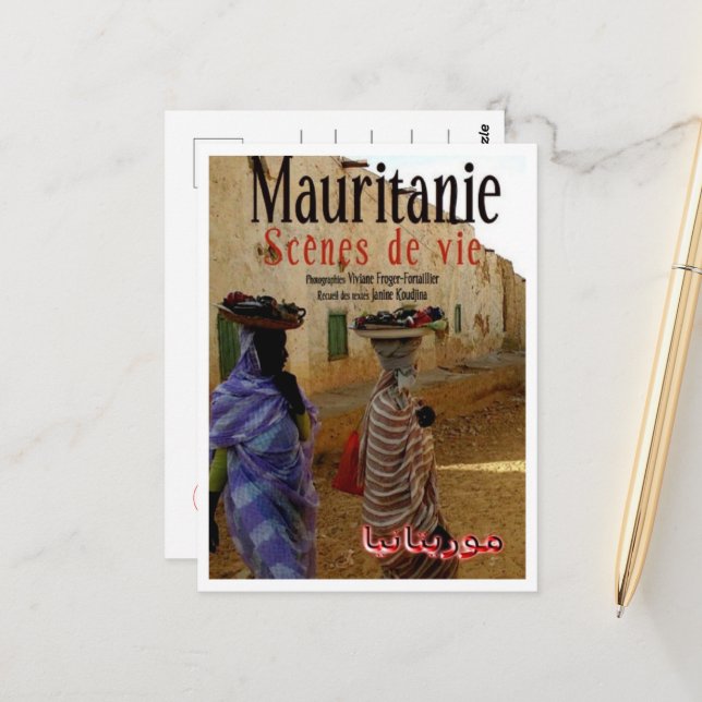 Carte Postale Mauritanie - Panorama - (Devant/Arrière en situation)