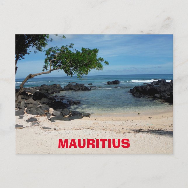 Carte postale Mauritius Rocky Beach Cove (Devant)