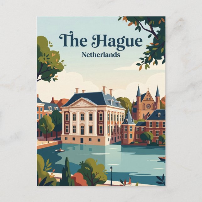 Carte Postale Mauritshuis Pays-Bas (Devant)