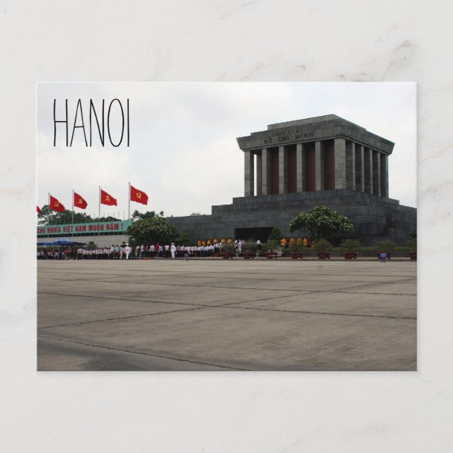 Carte Postale mausolée de hanoi (Devant)