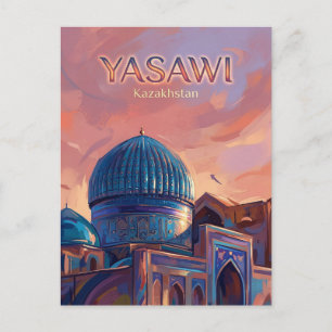Carte Postale Mausolée de Khoja Ahmed Yasawi Kazakhstan