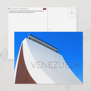 Carte Postale Mausolée Simón Bolívar, Caracas, Venezuela Voyage
