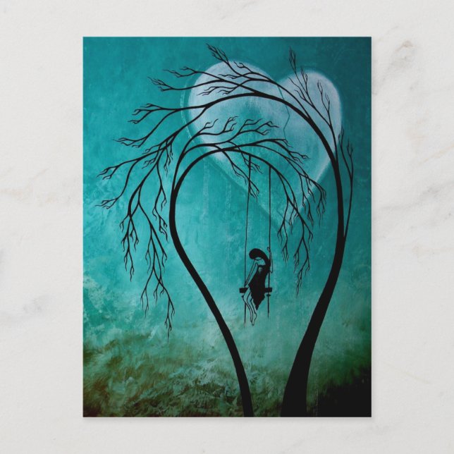 Carte Postale Maux de coeur et poésie 13... (Devant)