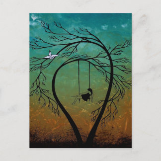 Carte Postale Maux de coeur et poésie 20...