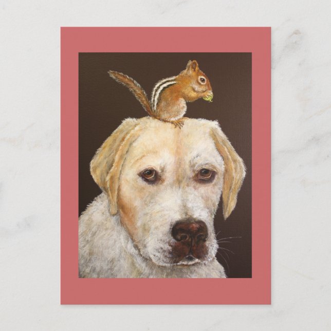 Carte postale Max et M. Chipmunk (Devant)