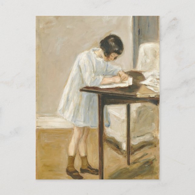 Carte Postale Max Liebermann - La petite-fille de l'artiste (Devant)
