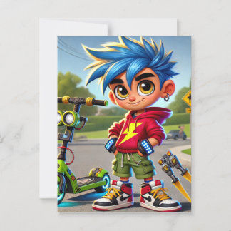 Carte Postale Max Rockett