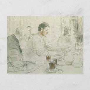 Carte Postale Maxim Gorky Lire son poème 'Enfants de