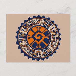 Carte Postale Maya Hunab Ku