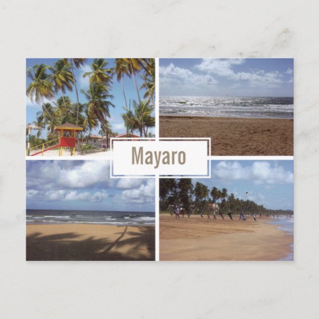 Carte postale Mayaro Beach Collage (Multi-view) (Devant)