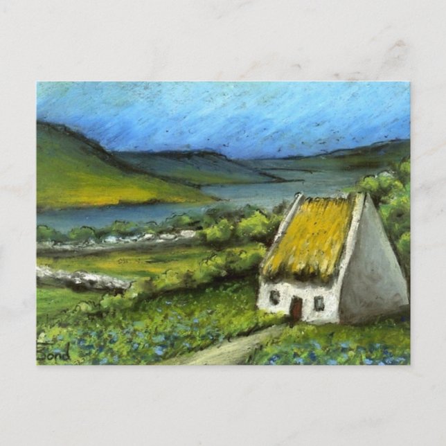 Carte Postale Mayo cottage par Tanya Bond (Devant)