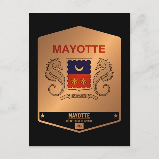 Carte Postale Mayotte (Devant)