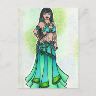 Carte Postale Maysun Belly Dancer