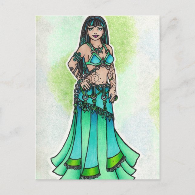 Carte Postale Maysun Belly Dancer (Devant)