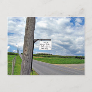 Carte Postale Maytag Wringer Washer Sales & Service