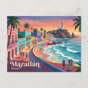 Carte Postale Mazatlán Mexique