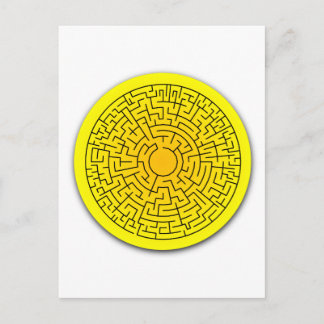 Carte Postale Maze solaire
