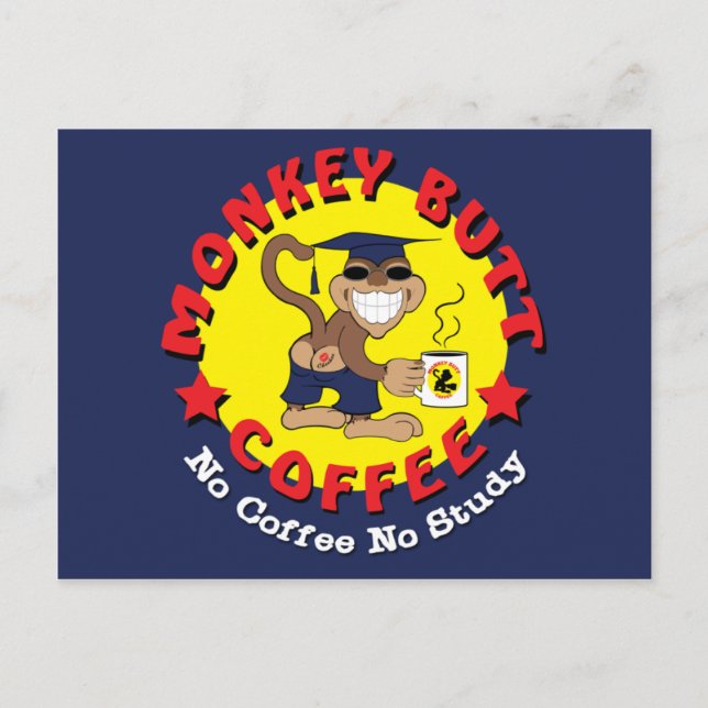 Carte Postale MBC No Coffee No Study Post Card (Devant)