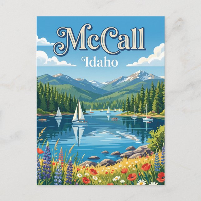 Carte Postale McCall Idaho (Devant)