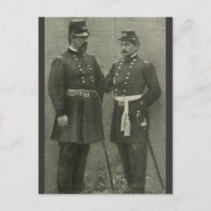 Carte Postale McClellan et McDowell