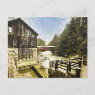 CARTE POSTALE MCCONNELLS MILL STATE PARK - PENNSYLVANIA USA