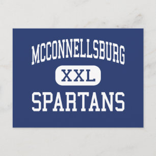 Carte Postale McConnellsburg - Spartans - High - McConnellsburg