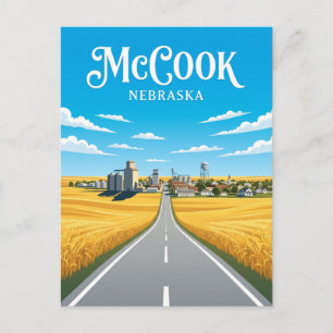 Carte Postale McCook États-Unis
