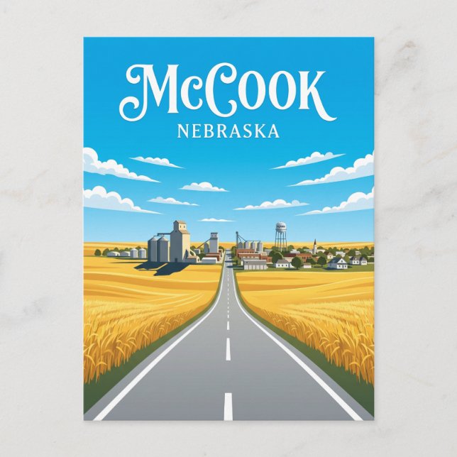 Carte Postale McCook États-Unis (Devant)