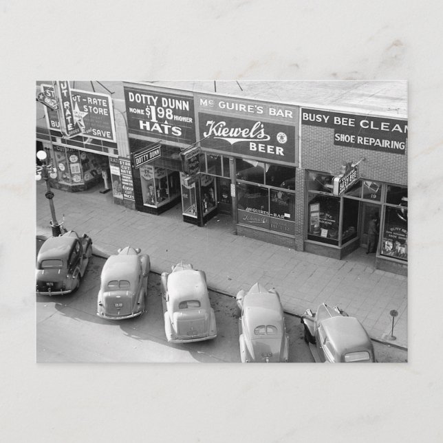 Carte Postale McGuire's Bar, 1940 (Devant)