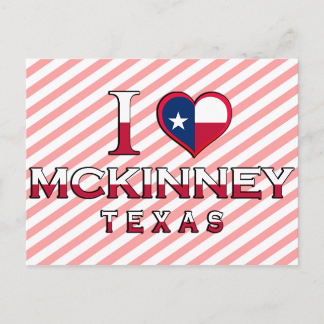 Carte Postale McKinney �, Texas (Devant)