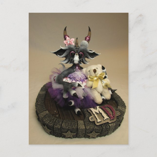 Carte postale MD Branwyn Teddy Bear Dragon (Devant)