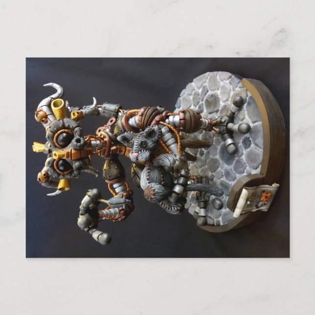 Carte postale MD Steampunk Dragon (Devant)