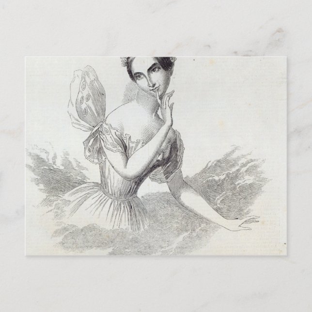 Carte Postale Mdlle Lucile Grahn (Devant)