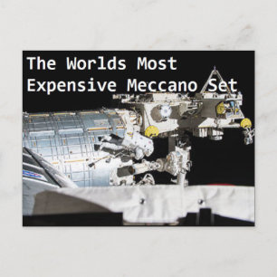 Carte postale Meccano - Mème Terre Plat