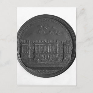 Carte Postale Médaille avec le design de Bernini pour le Louvre