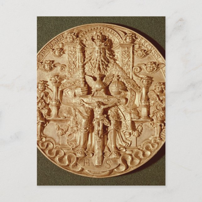 Carte Postale Médaille de la Trinité, version refondue de l'orig (Devant)