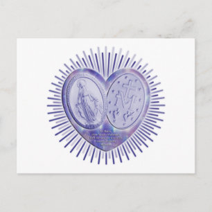 Carte Postale medaille miraculeuse / Wunderbare Medaille